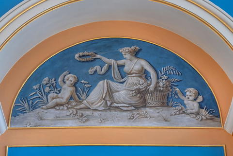 peinture monumentale © Région Bourgogne-Franche-Comté, Inventaire du patrimoine