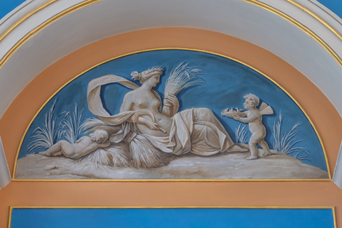 peinture monumentale © Région Bourgogne-Franche-Comté, Inventaire du patrimoine