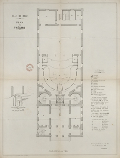 théâtre © Région Bourgogne-Franche-Comté, Inventaire du patrimoine  théâtre © Région Bourgogne-Franche-Comté, Inventaire du patrimoine