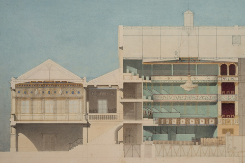 théâtre © Région Bourgogne-Franche-Comté, Inventaire du patrimoine  théâtre © Région Bourgogne-Franche-Comté, Inventaire du patrimoine