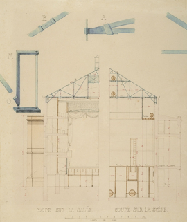 théâtre © Région Bourgogne-Franche-Comté, Inventaire du patrimoine  théâtre © Région Bourgogne-Franche-Comté, Inventaire du patrimoine