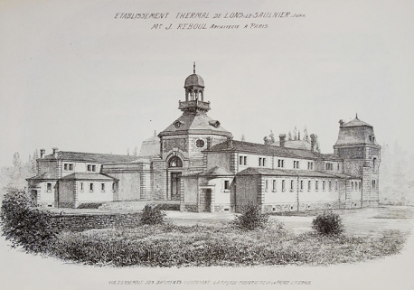 établissement thermal © Région Bourgogne-Franche-Comté, Inventaire du patrimoine  établissement thermal © Région Bourgogne-Franche-Comté, Inventaire du patrimoine