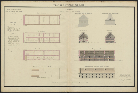 fort caserne © Service historique de la Défense  fort caserne © Service historique de la Défense