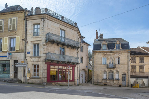  maison immeuble rue © Région Bourgogne-Franche-Comté, Inventaire du patrimoine