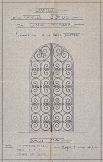  porte © Région Bourgogne-Franche-Comté, Inventaire du patrimoine