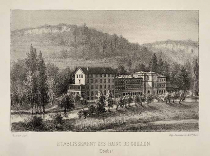 établissement thermal hôtel de voyageurs restaurant © Région Bourgogne-Franche-Comté, Inventaire du patrimoine  établissement thermal hôtel de voyageurs restaurant © Région Bourgogne-Franche-Comté, Inventaire du patrimoine