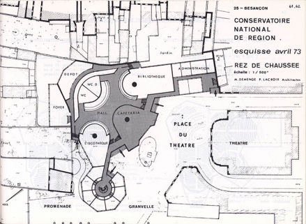salle de spectacle © Région Bourgogne-Franche-Comté, Inventaire du patrimoine  salle de spectacle © Région Bourgogne-Franche-Comté, Inventaire du patrimoine