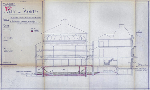 salle de spectacle © Région Bourgogne-Franche-Comté, Inventaire du patrimoine  salle de spectacle © Région Bourgogne-Franche-Comté, Inventaire du patrimoine