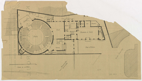 salle de spectacle © Région Bourgogne-Franche-Comté, Inventaire du patrimoine  salle de spectacle © Région Bourgogne-Franche-Comté, Inventaire du patrimoine