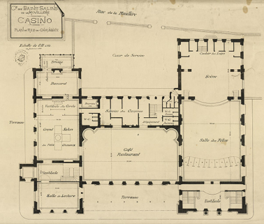  casino restaurant salle des fêtes © Archives municipales, Besançon
