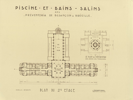  établissement thermal © Archives municipales, Besançon