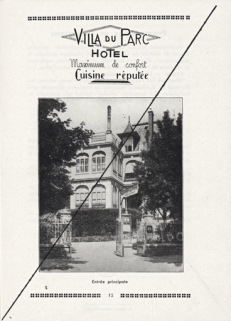 hôtel de voyageurs © Archives municipales, Besançon  hôtel de voyageurs © Archives municipales, Besançon