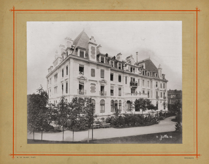 hôtel de voyageurs © Bibliothèque municipale, Besançon  hôtel de voyageurs © Bibliothèque municipale, Besançon