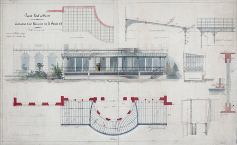 hôtel de voyageurs © Bibliothèque municipale, Besançon  hôtel de voyageurs © Bibliothèque municipale, Besançon