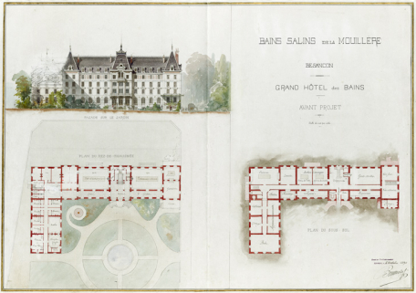 hôtel de voyageurs © Bibliothèque municipale, Besançon  hôtel de voyageurs © Bibliothèque municipale, Besançon