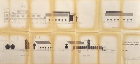 établissement thermal © Région Bourgogne-Franche-Comté, Inventaire du patrimoine  établissement thermal © Région Bourgogne-Franche-Comté, Inventaire du patrimoine
