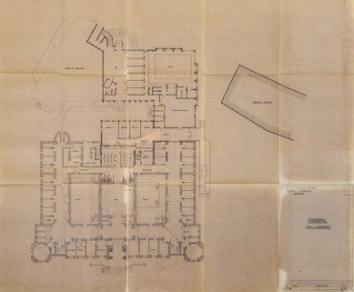 établissement thermal © Région Bourgogne-Franche-Comté, Inventaire du patrimoine  établissement thermal © Région Bourgogne-Franche-Comté, Inventaire du patrimoine