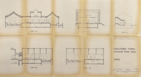 établissement thermal © Région Bourgogne-Franche-Comté, Inventaire du patrimoine  établissement thermal © Région Bourgogne-Franche-Comté, Inventaire du patrimoine