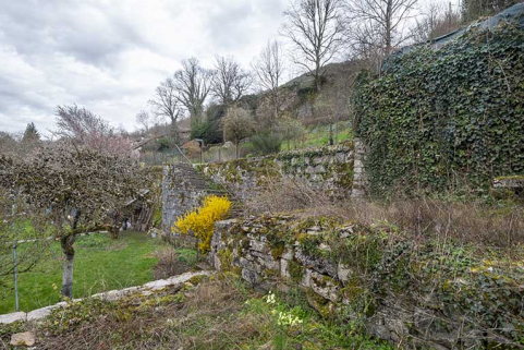  jardin terrasse en terre-plein © Région Bourgogne-Franche-Comté, Inventaire du patrimoine