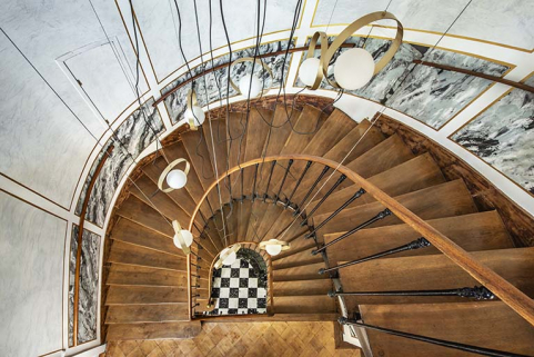 hôtel escalier © Région Bourgogne-Franche-Comté, Inventaire du patrimoine  hôtel escalier © Région Bourgogne-Franche-Comté, Inventaire du patrimoine