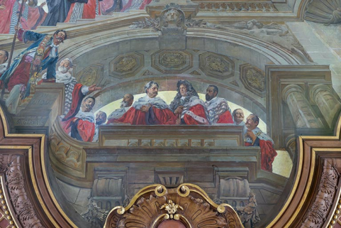  plafond peinture © Région Bourgogne-Franche-Comté, Inventaire du patrimoine