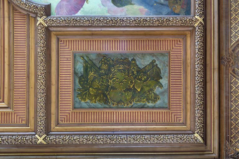  plafond peinture © Région Bourgogne-Franche-Comté, Inventaire du patrimoine