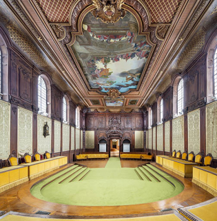  plafond palais de justice © Région Bourgogne-Franche-Comté, Inventaire du patrimoine