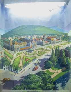  maquette © Région Bourgogne-Franche-Comté, Inventaire du patrimoine