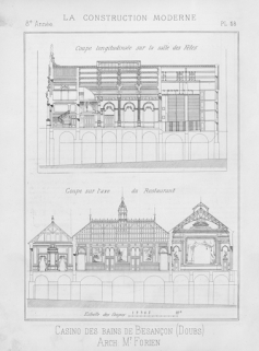  casino restaurant salle de spectacle © Cité de l'architecture et du patrimoine