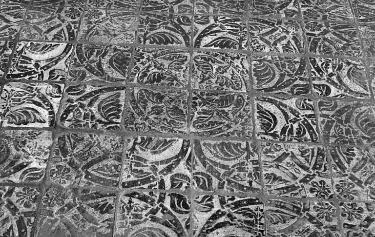  carrelage de sol © Région Bourgogne-Franche-Comté, Inventaire du patrimoine