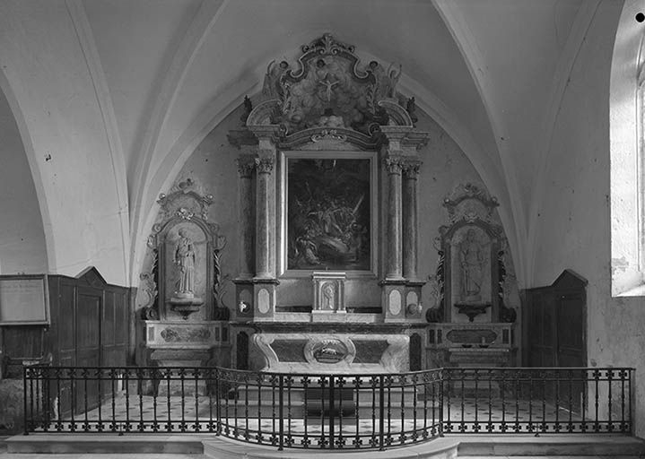  autel retable tabernacle © Région Bourgogne-Franche-Comté, Inventaire du patrimoine