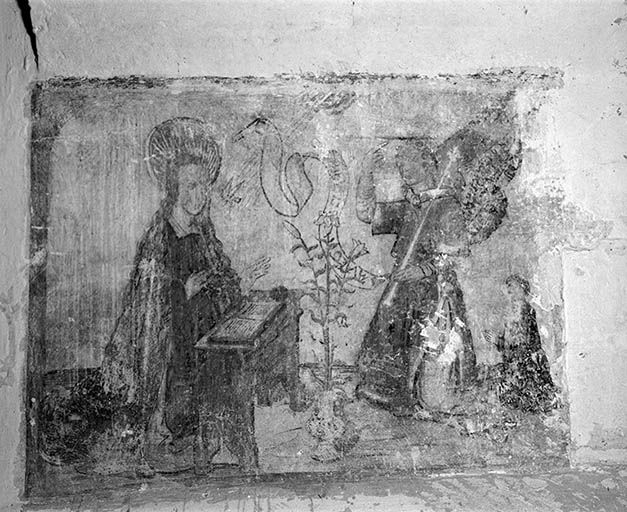 peinture monumentale © Région Bourgogne-Franche-Comté, Inventaire du patrimoine