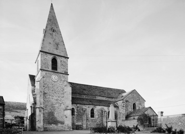 Elévation droite. © Région Bourgogne-Franche-Comté, Inventaire du patrimoine
