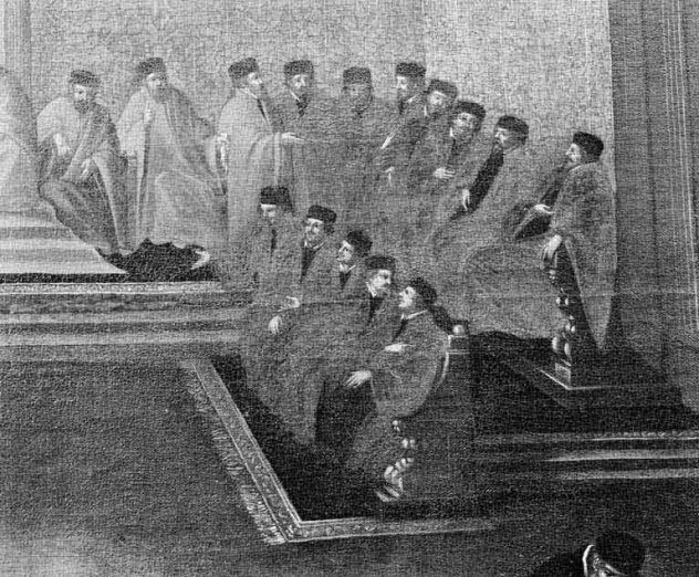 Détail de la partie droite. © Région Bourgogne-Franche-Comté, Inventaire du patrimoine Détail de la partie droite. © Région Bourgogne-Franche-Comté, Inventaire du patrimoine