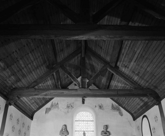 La charpente. © Région Bourgogne-Franche-Comté, Inventaire du patrimoine