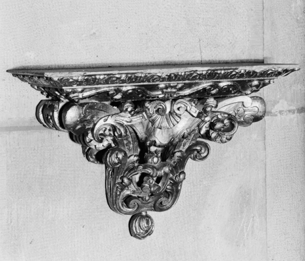 Détail d'une console. © Région Bourgogne-Franche-Comté, Inventaire du patrimoine