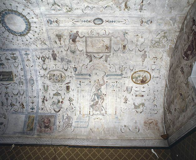 peinture monumentale © Région Bourgogne-Franche-Comté, Inventaire du patrimoine