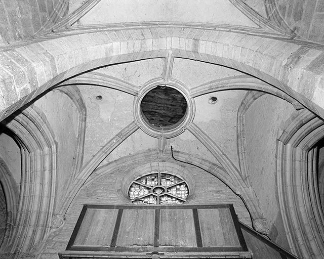Travée sous clocher : voûte. © Région Bourgogne-Franche-Comté, Inventaire du patrimoine