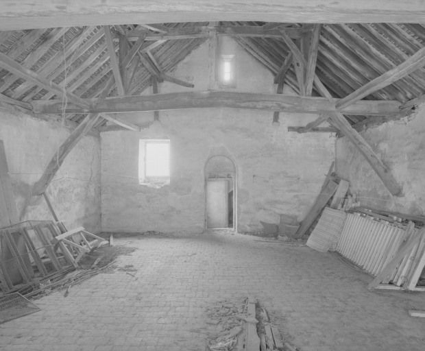 Niveau supérieur : vue d'ensemble prise depuis le pignon sur rue. © Région Bourgogne-Franche-Comté, Inventaire du patrimoine