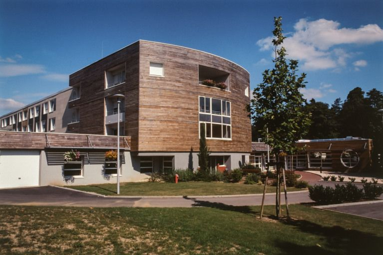 Maison de retraite, élévation antérieure. © Région Bourgogne-Franche-Comté, Inventaire du patrimoine