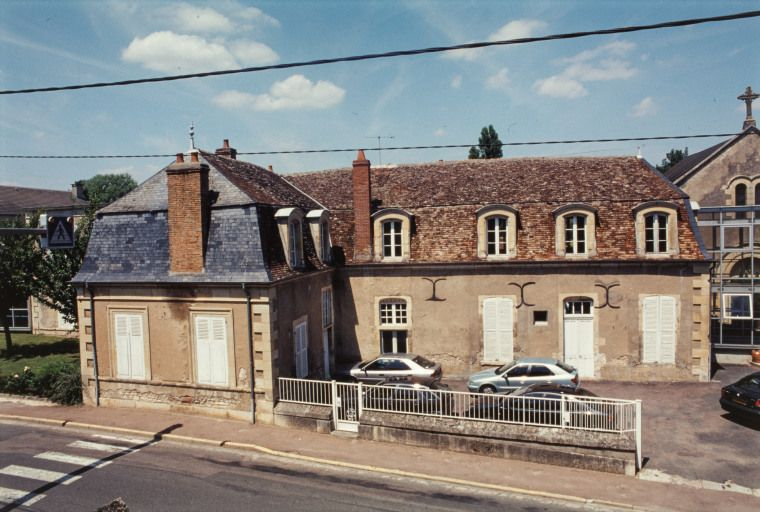 Façade sur rue, détail de la partie gauche. © Région Bourgogne-Franche-Comté, Inventaire du patrimoine