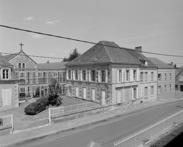 Façade sur rue, détail de la partie droite. © Région Bourgogne-Franche-Comté, Inventaire du patrimoine