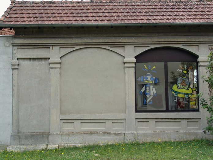 Détail d'une galerie. © Région Bourgogne-Franche-Comté, Inventaire du patrimoine