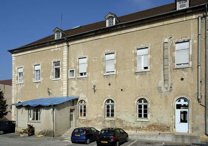 Elévation est de l'aile gauche. © Région Bourgogne-Franche-Comté, Inventaire du patrimoine