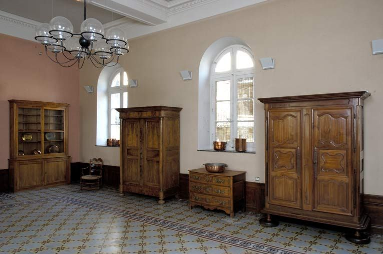 Ancien réfectoire des soeurs. © Région Bourgogne-Franche-Comté, Inventaire du patrimoine