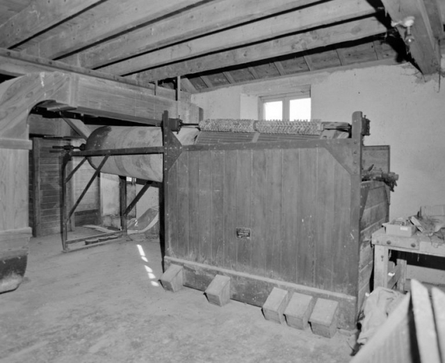 2e étage. Trieur à blé. © Région Bourgogne-Franche-Comté, Inventaire du patrimoine