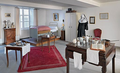 Petit musée situé au rez-de-chausée. © Région Bourgogne-Franche-Comté, Inventaire du patrimoine