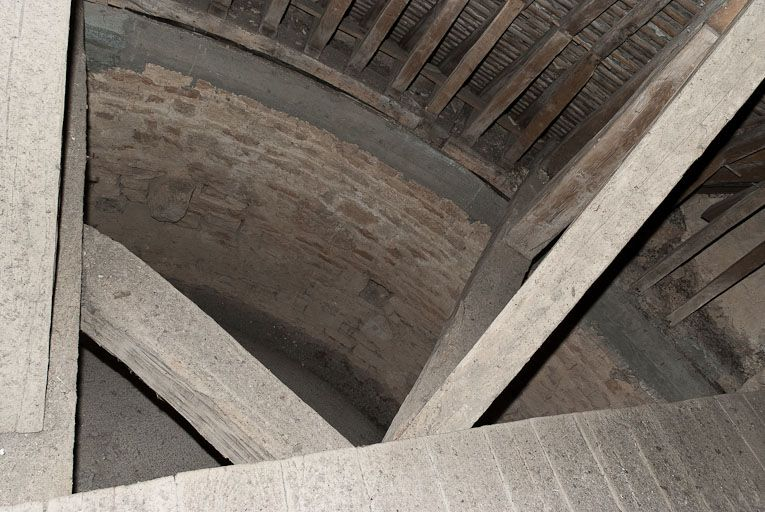 Comble de l'abside, partie gauche. © Région Bourgogne-Franche-Comté, Inventaire du patrimoine