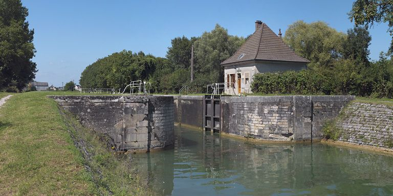Site vu d'aval. © Région Bourgogne-Franche-Comté, Inventaire du patrimoine