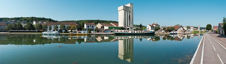 Vue d'ensemble du port de Montbard. © Région Bourgogne-Franche-Comté, Inventaire du patrimoine